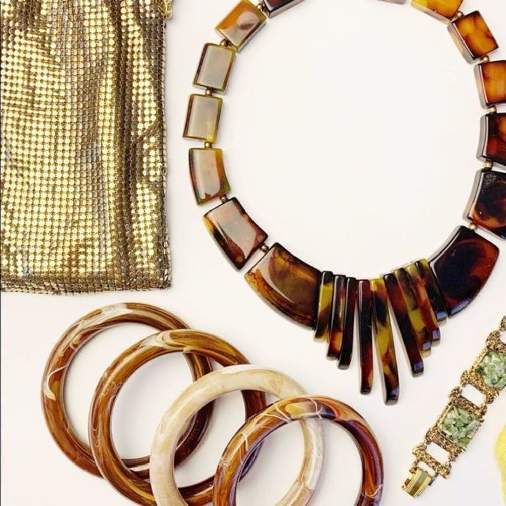 Vintage Mid Century Jewelry Lot - Picture 15 of 16